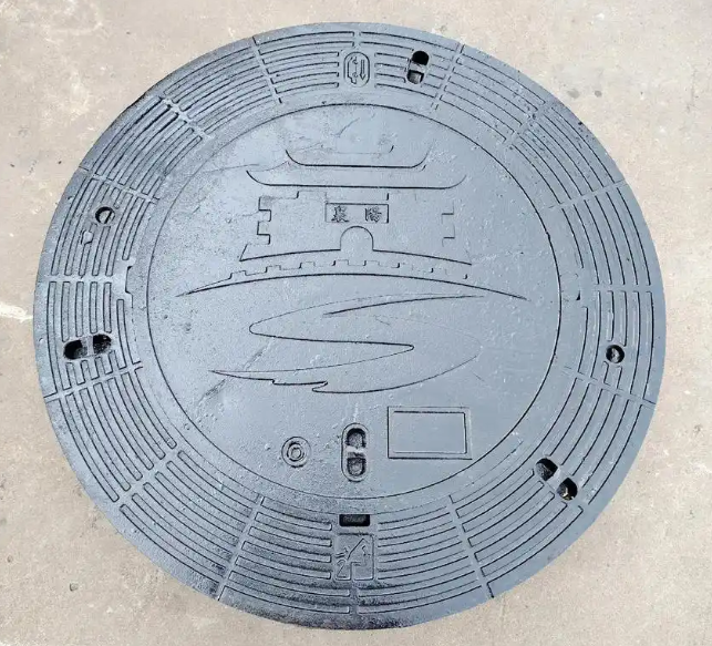 武冈球墨铸铁井盖定制款展示